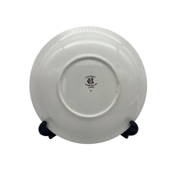 Creil Montereau Sujets Musicaux 8.5" Plate Faust Charles Gounod France c. 1900s - Picture 2 of 6